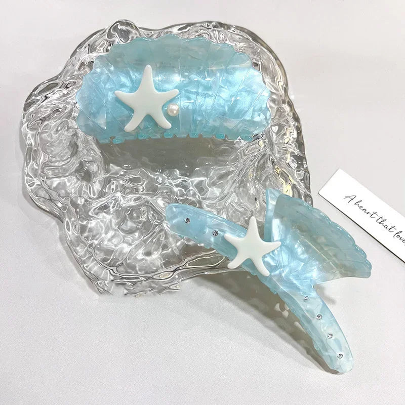 Ocean Starfish Hair Clip
