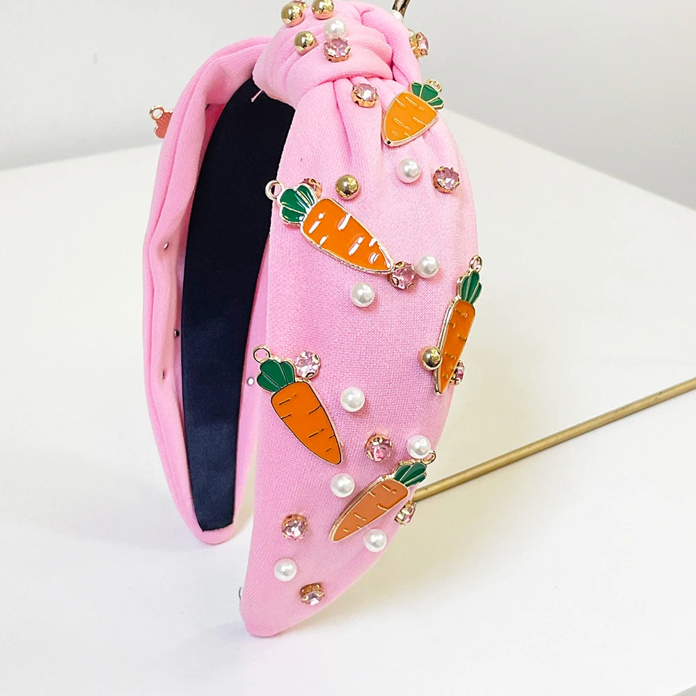 Chic Carrot Knot Headband