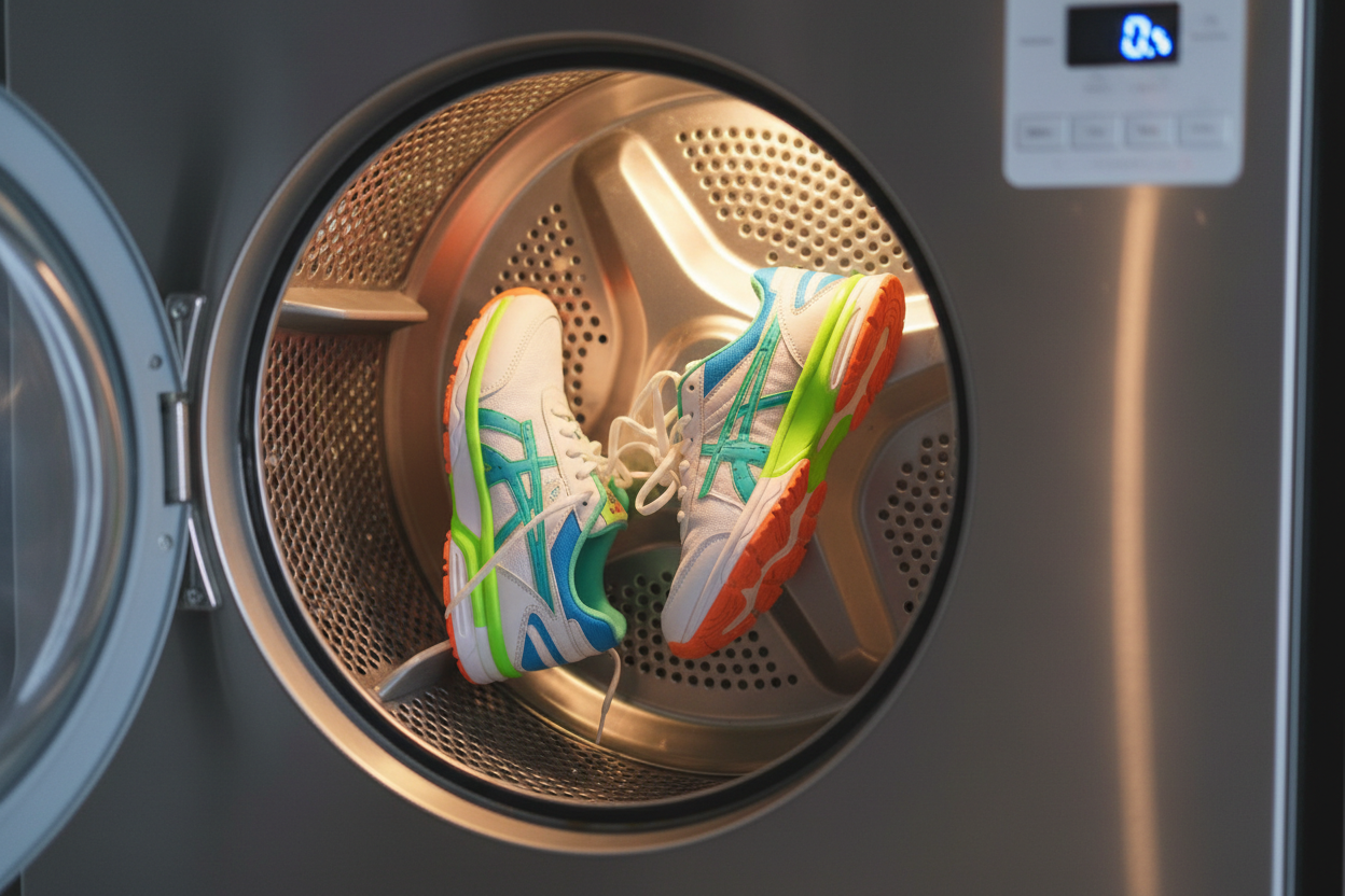 can you put shoes in your dryer?