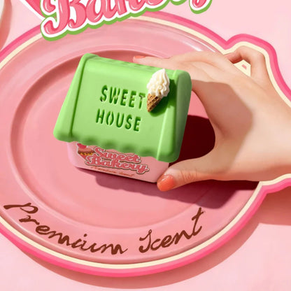 140g Solid Fragrance,Ice Cream Coffee Vanilla Gourmet Scent Bathroom Toilet Deodorant,Musk/Caramel/Milky Aroma Car Air Freshener