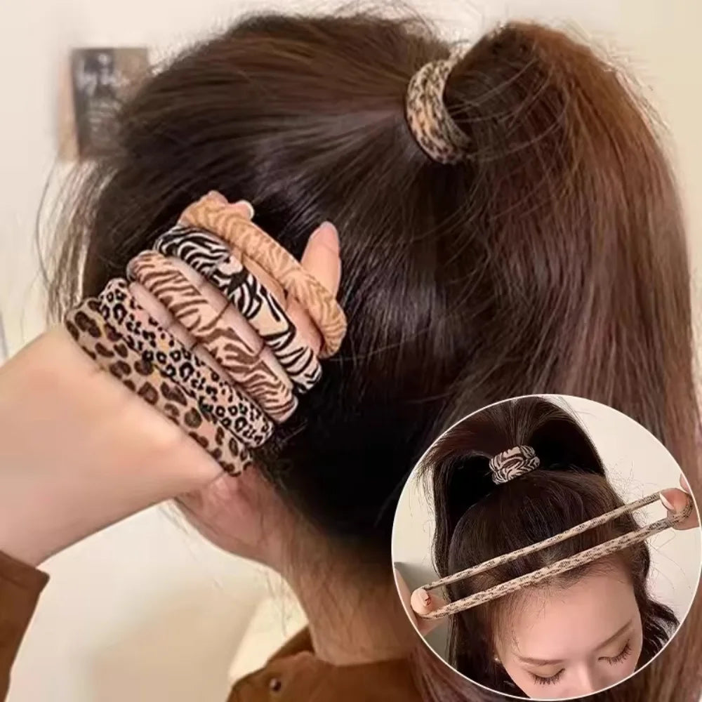 Leopard Print Hair Tie