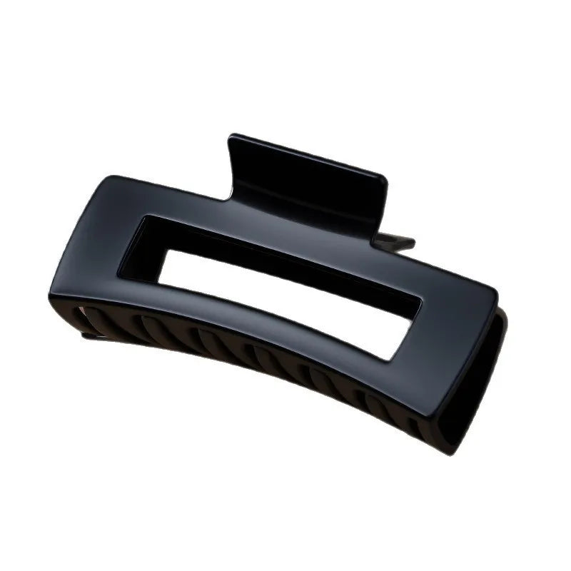 Chic Matte Soft Silicon Shark Hair Clip