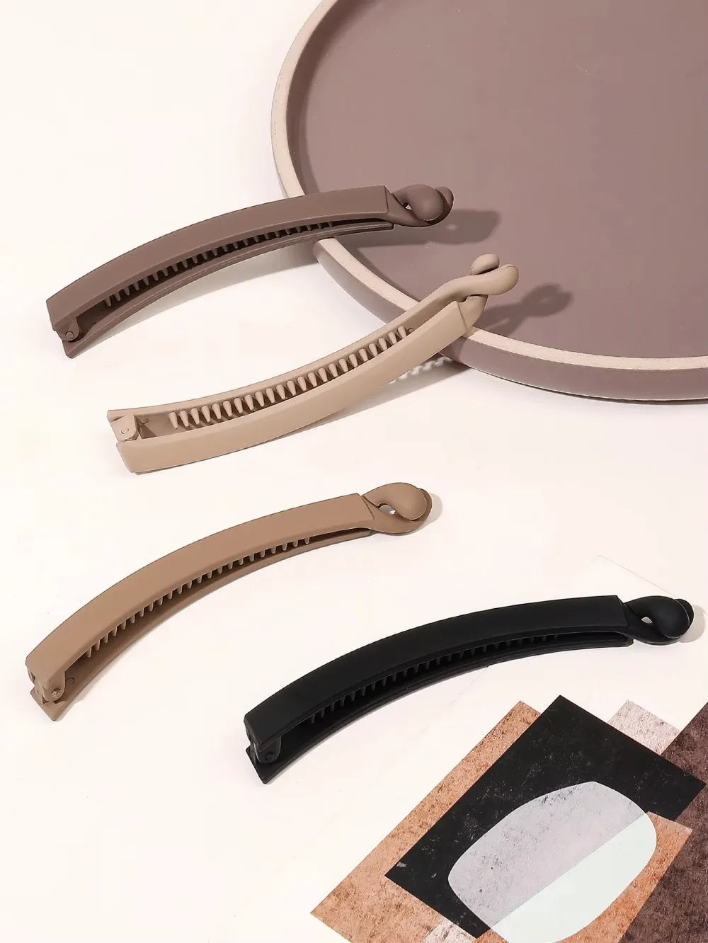 Retro Banana Hair Claws Clip