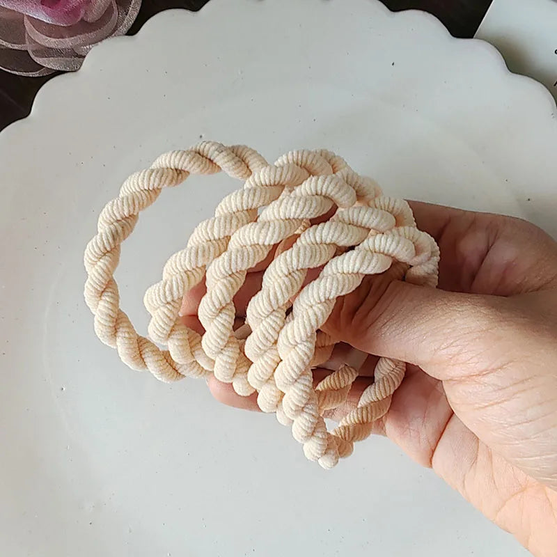 5Pc Elasticity Hair Scrunchies