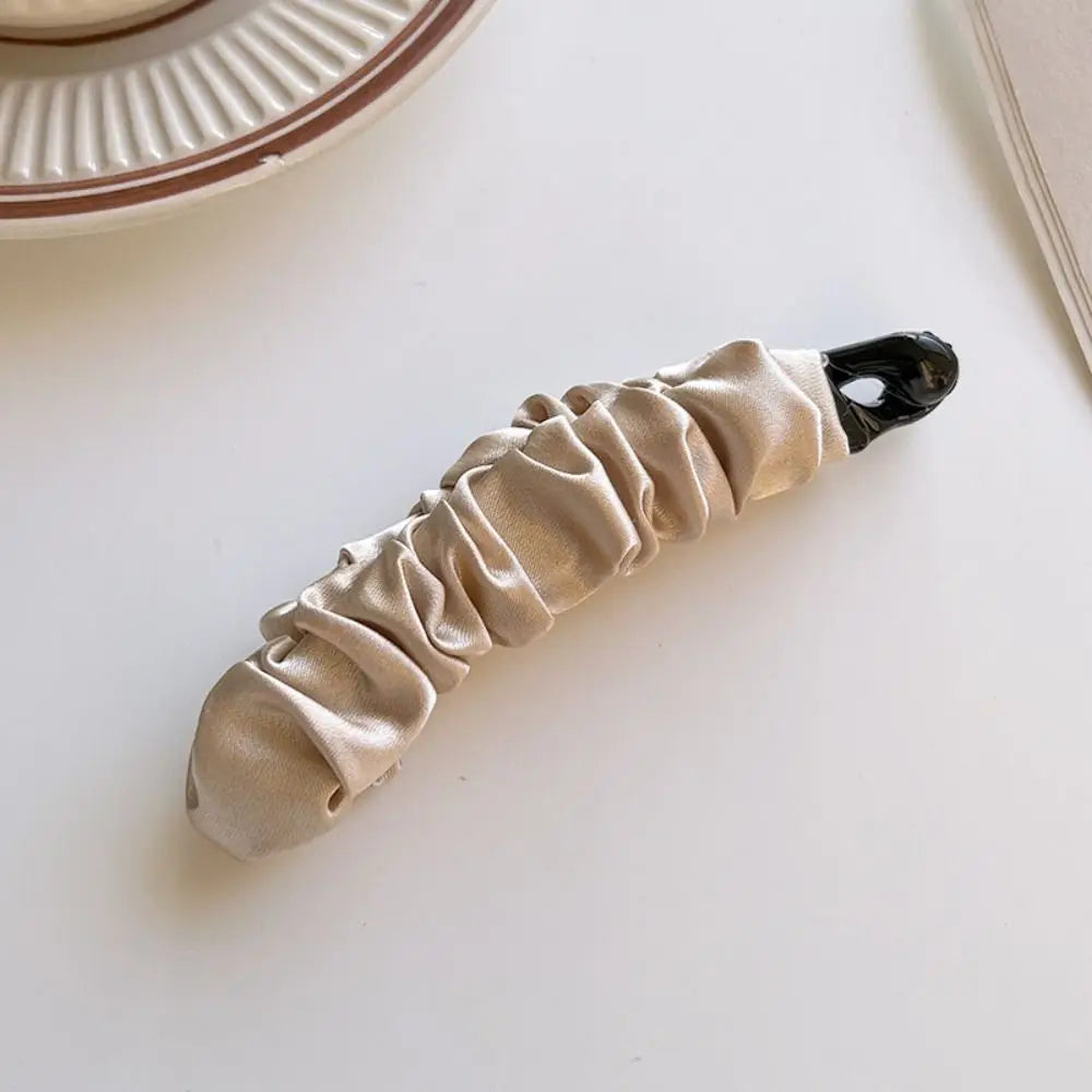 Bow Banana Clip Leopard Print