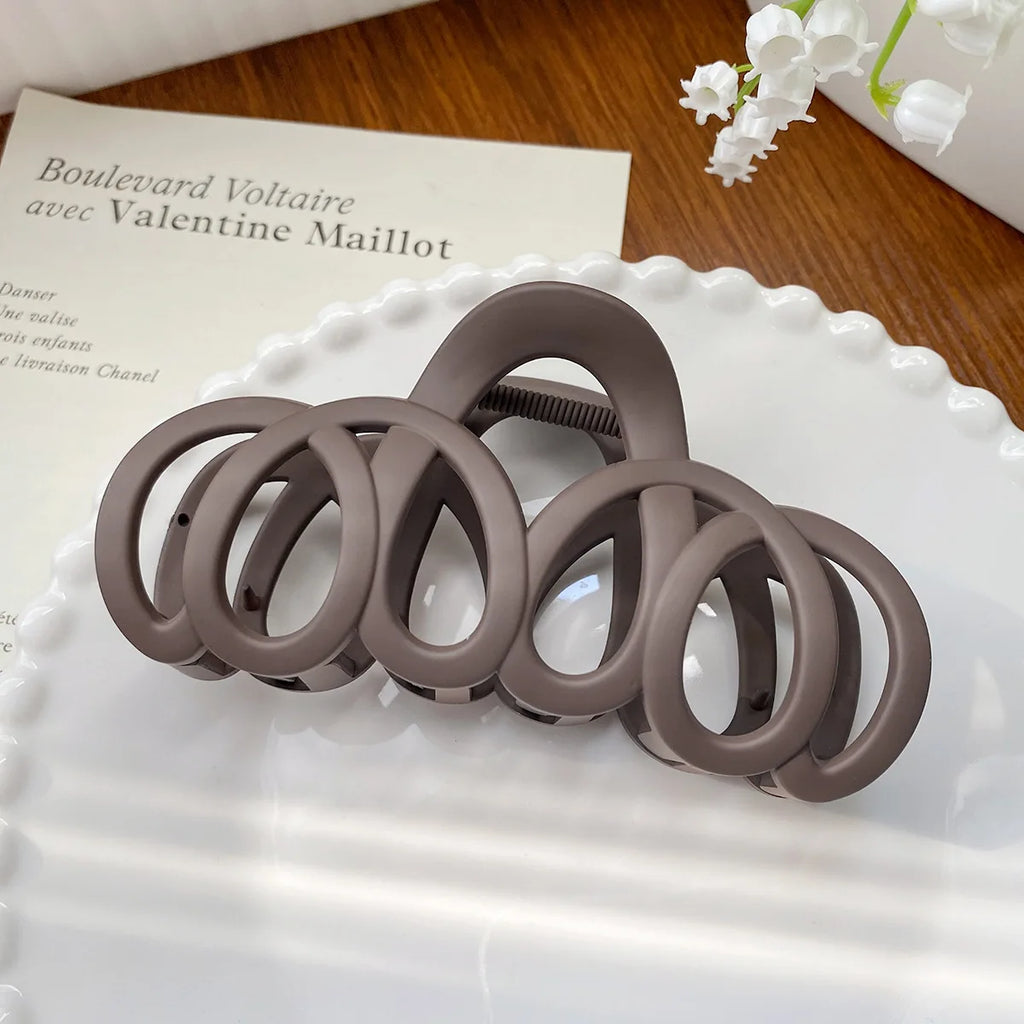 Frosted Hair Claw Clip