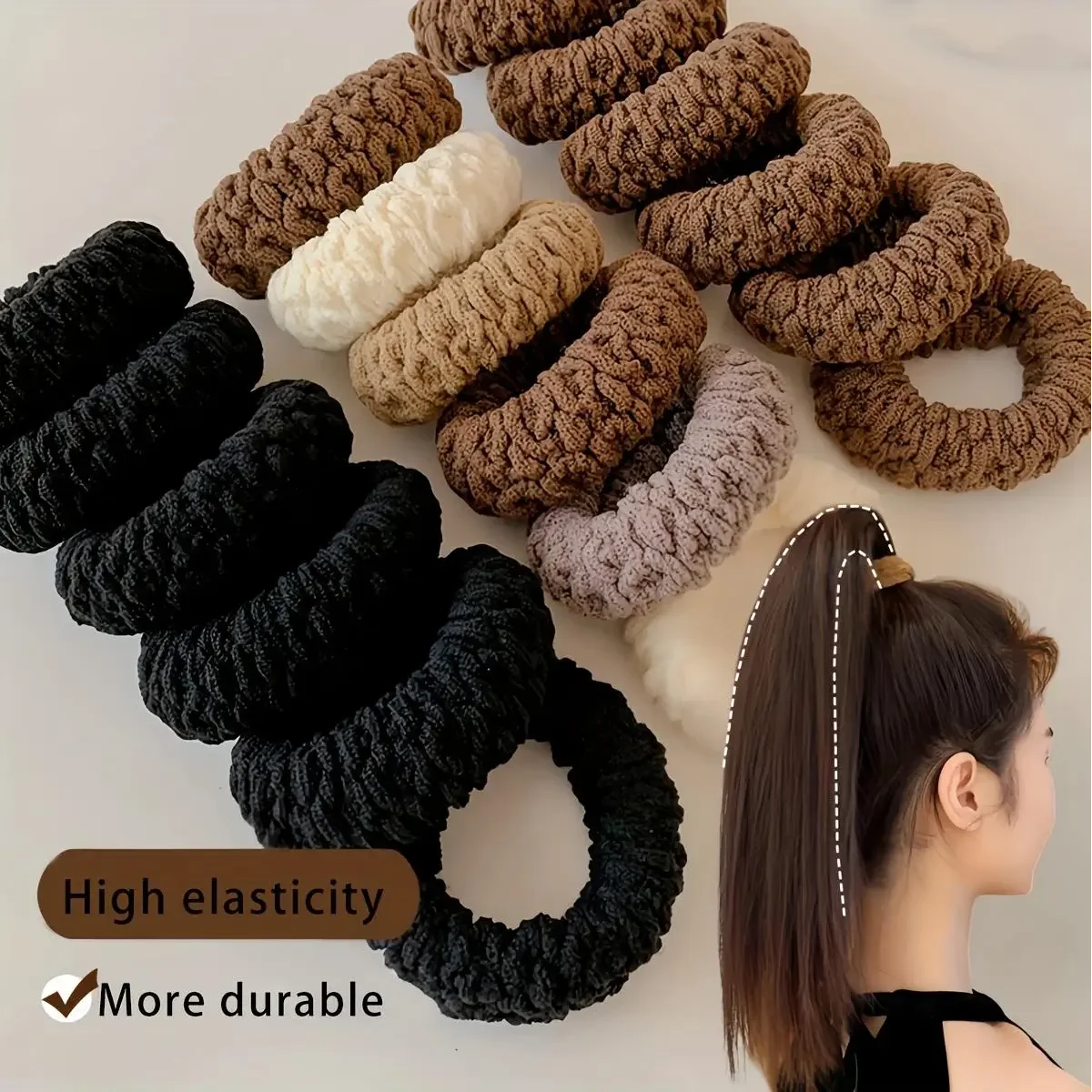 Thick Knit Comfy Scrunchie