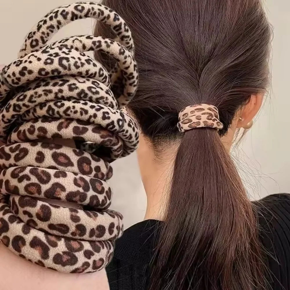 Leopard Print Hair Tie