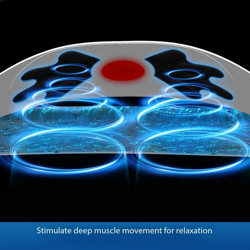 Gleelush Wireless EMS Abdominal Massager with Red Light Therapy & Heat – Core Activation, Body Shaping & Recovery Belt