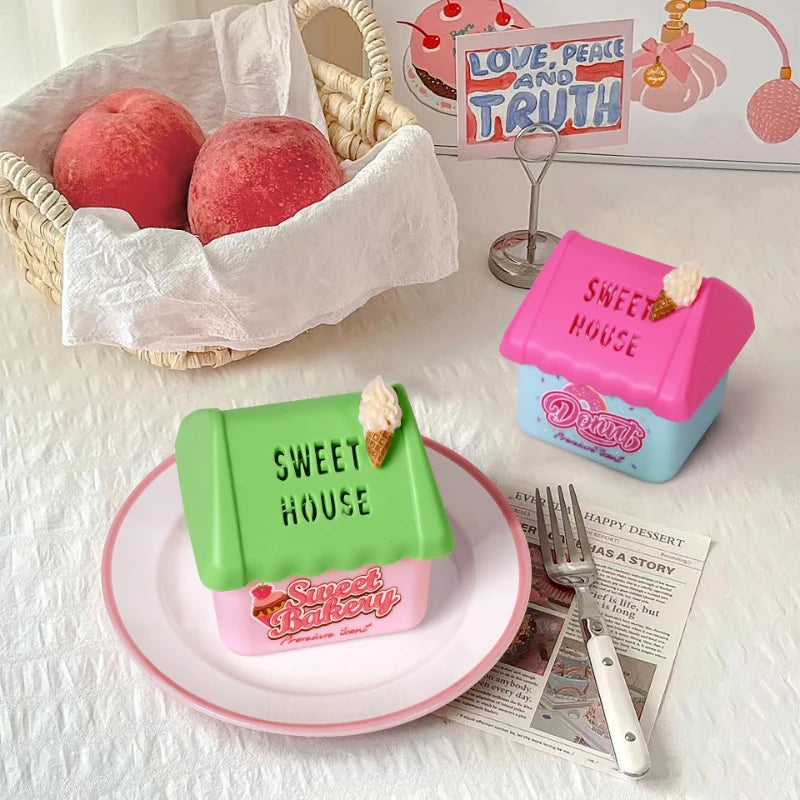 140g Solid Fragrance,Ice Cream Coffee Vanilla Gourmet Scent Bathroom Toilet Deodorant,Musk/Caramel/Milky Aroma Car Air Freshener