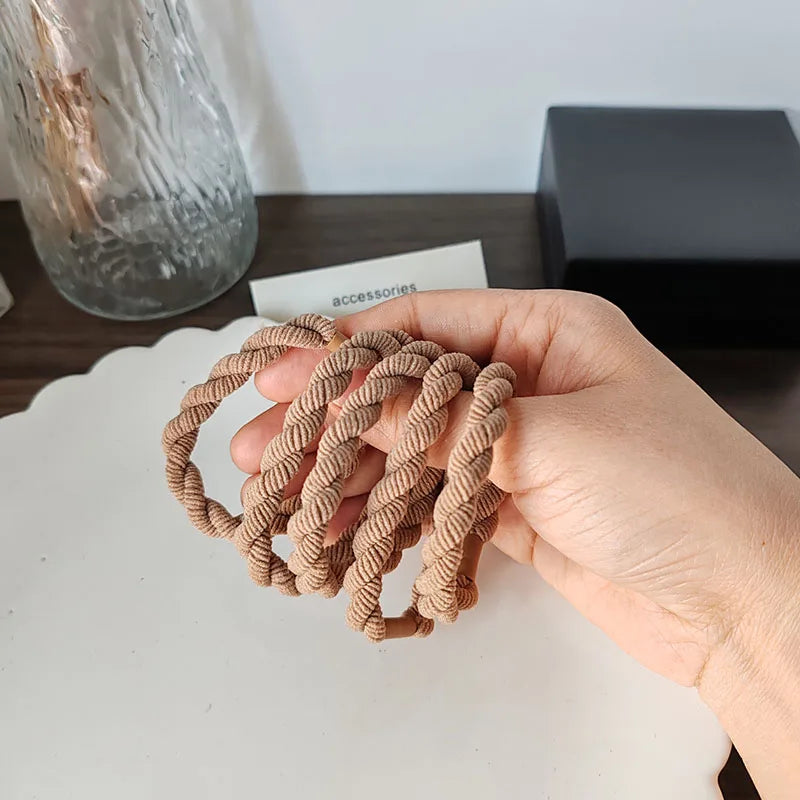 5Pc Elasticity Hair Scrunchies