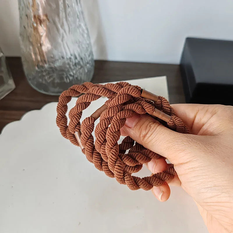 5Pc Elasticity Hair Scrunchies