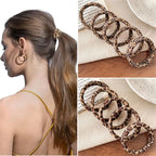 Leopard Print Hair Tie