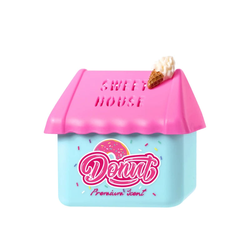 140g Solid Fragrance,Ice Cream Coffee Vanilla Gourmet Scent Bathroom Toilet Deodorant,Musk/Caramel/Milky Aroma Car Air Freshener