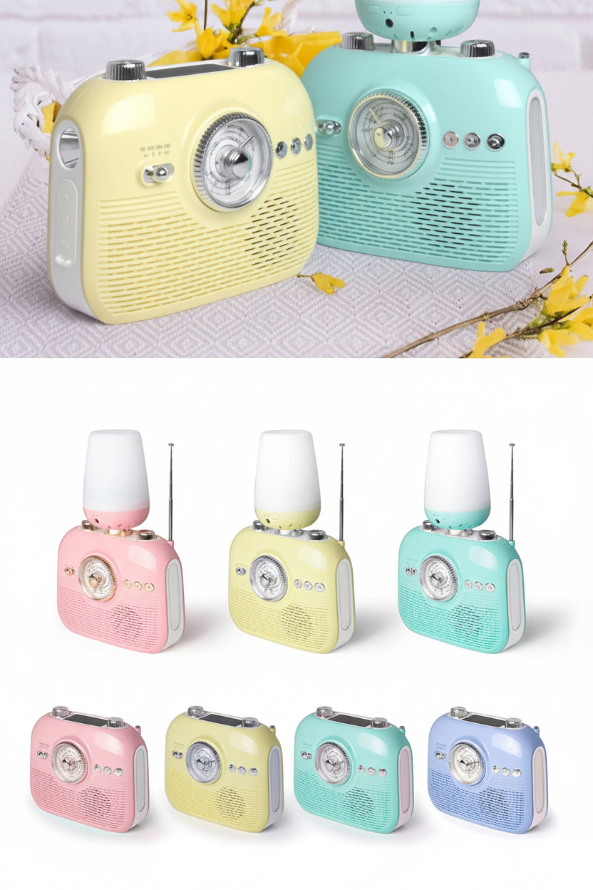 The Gleelush Home Station — 9-in-1 Bluetooth Radio, Diffuser & Emergency Prep