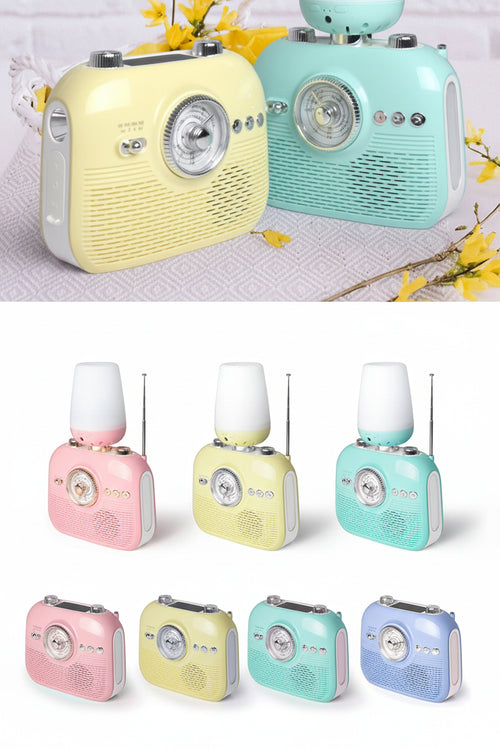 The Gleelush Home Station — 9-in-1 Bluetooth Radio, Diffuser & Emergency Prep