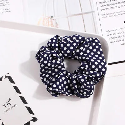 Striped Comfort Hair Scrunchie Set