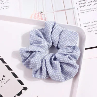 Striped Comfort Hair Scrunchie Set