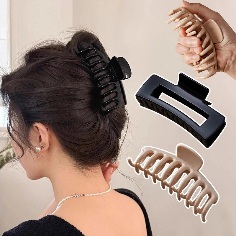 Stylish Bow Hair Claw Clips
