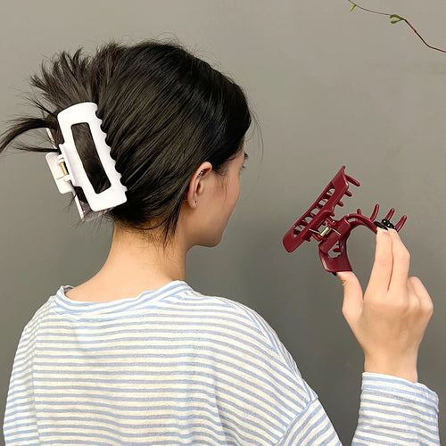 Soft Silicone Hair Claw Clip