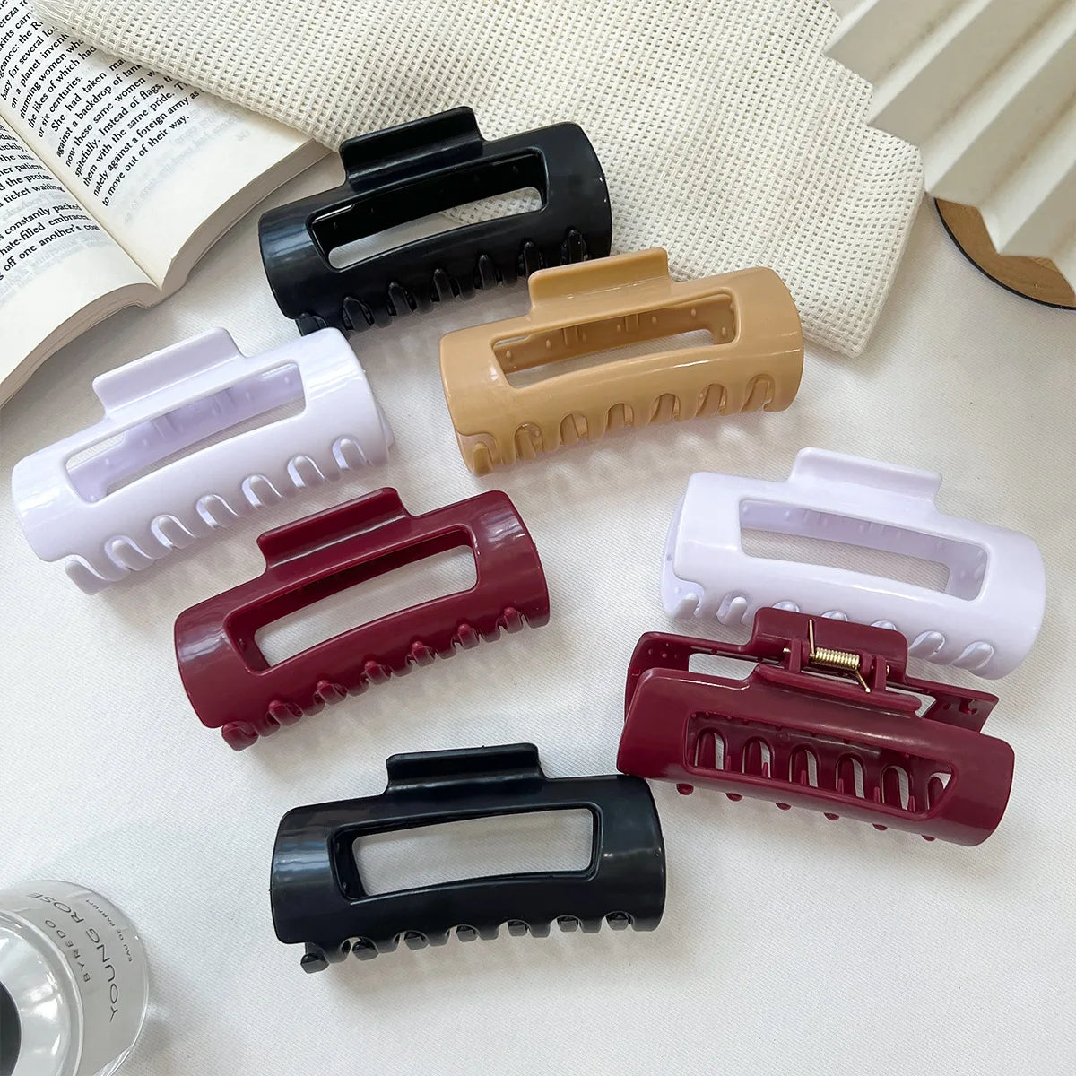 Soft Silicone Hair Claw Clip