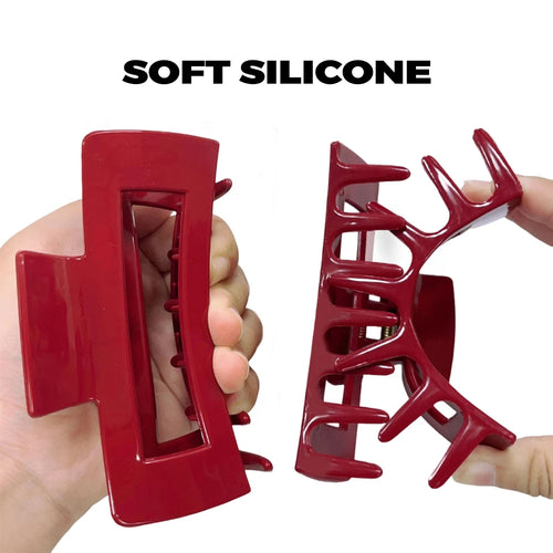 Soft Comfort Hair Claw Clips